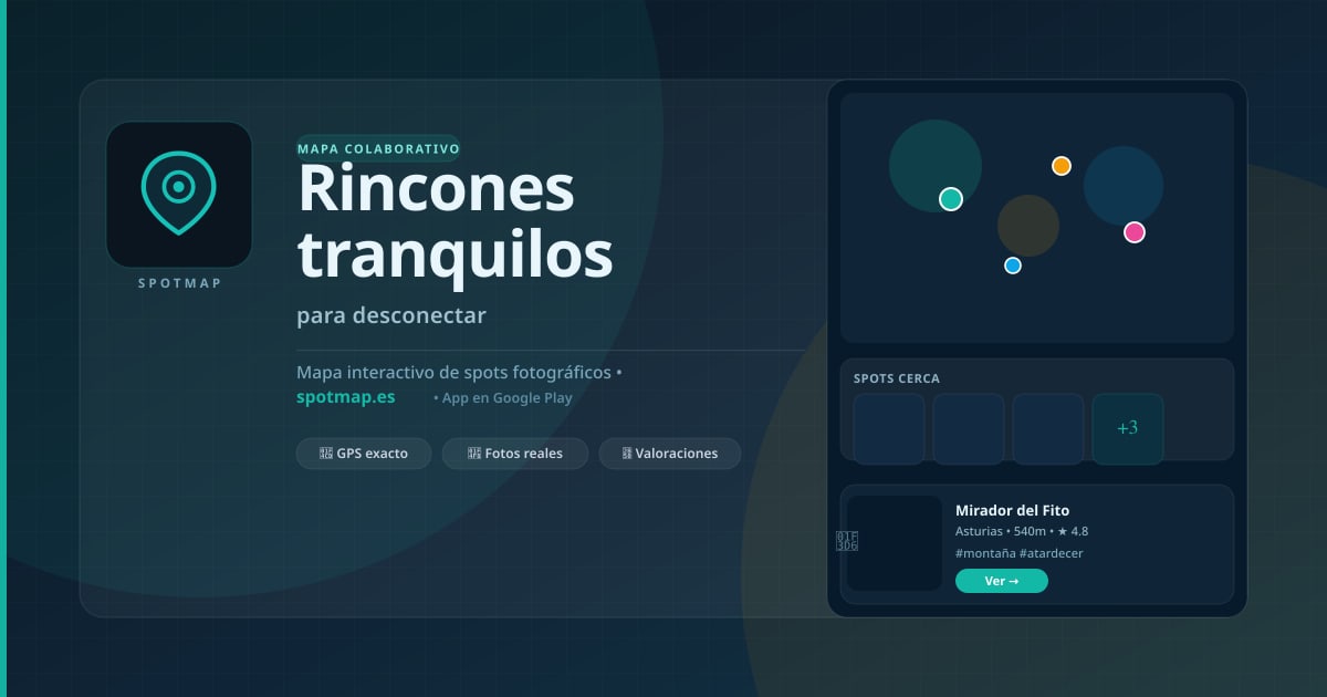 SpotMap | Mapa de spots y spots cerca de mi — Rincones Tranquilos